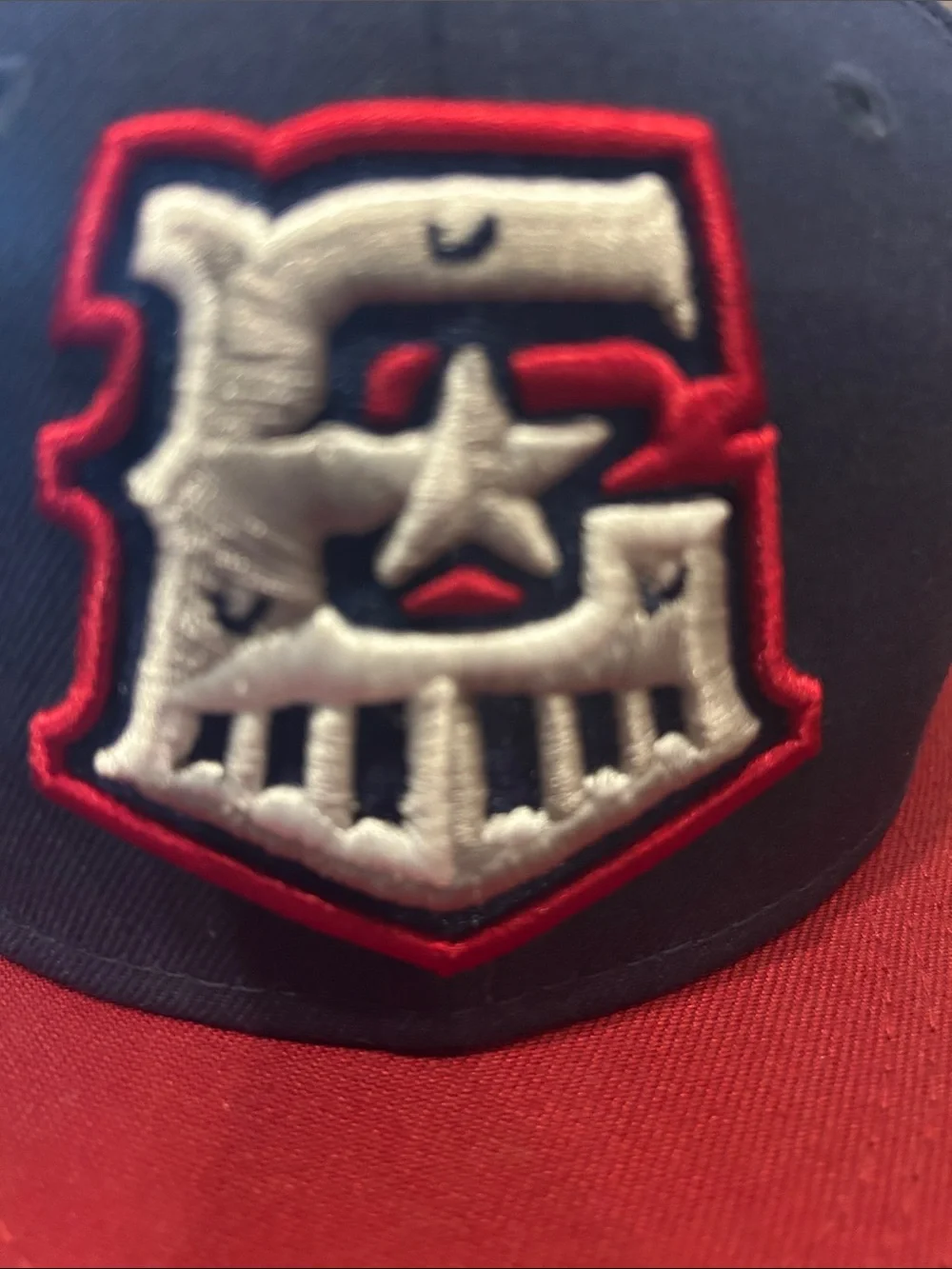 Round Rock Express New Era Official 59Fifty Authentic Fitted Game Hat 6 7/8 MiLB